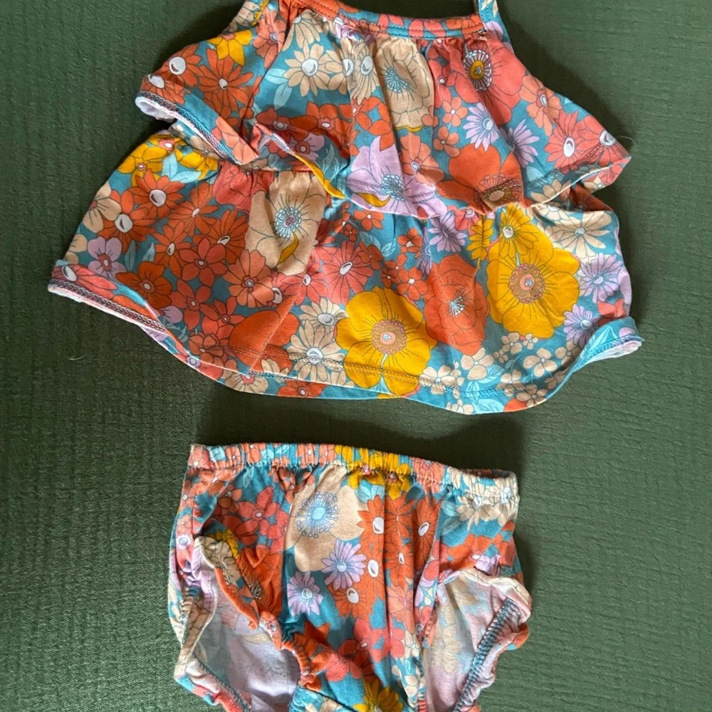 Carter's Vibrant Floral Diaper Cover Set